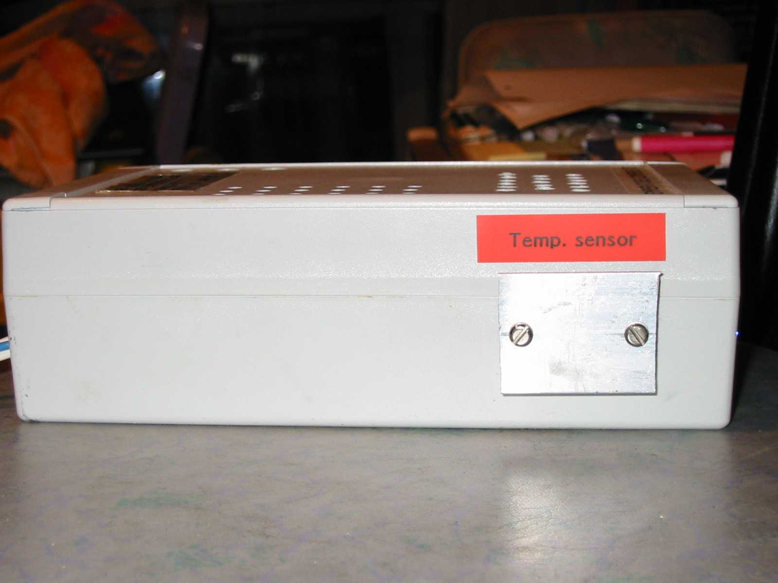 The finished device.